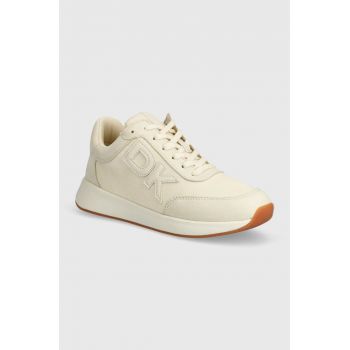 Dkny sneakers Oaks culoarea bej, K1472129