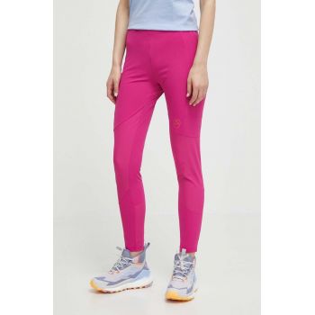 LA Sportiva pantaloni de exterior Camino culoarea roz, Q61411411