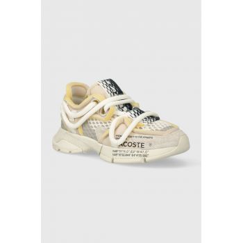 Lacoste sneakers L003 Active Runway Textile culoarea bej, 47SFA0098