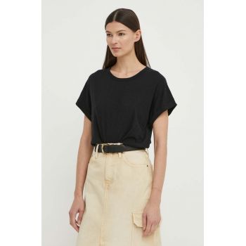 Marc O'Polo tricou femei, culoarea negru