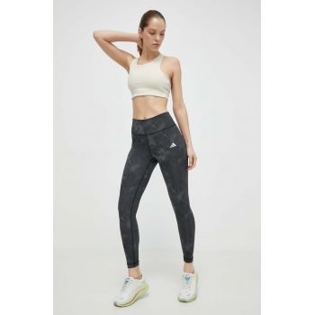 adidas Performance leggins de antrenament Training Essentials culoarea gri, modelator, IN4295