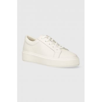 Aldo sneakers din piele Hely culoarea alb, 13740413.Hely