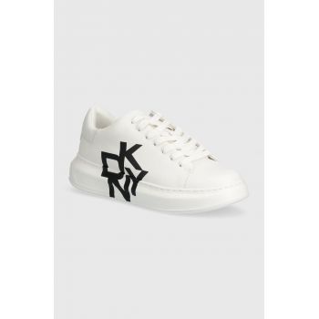 Dkny sneakers din piele Keira culoarea alb, K1408368