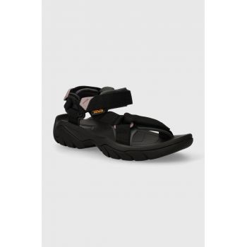 Teva sandale Terra Fi 5 Universal femei, culoarea negru, 1099443