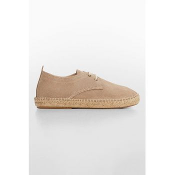 Pantofi-espadrile din piele intoarsa Jimmy