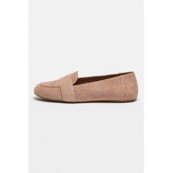 Pantofi loafer din piele intoarsa Palmaria