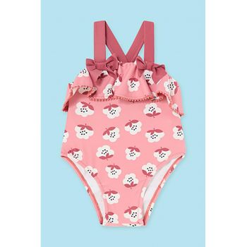 Costum de baie intreg cu imprimeu floral la reducere