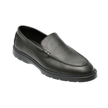 Mocasini casual GRYXX negri, M7225, din piele naturala de firma originali