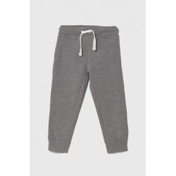 zippy pantaloni de trening pentru copii culoarea gri, melanj