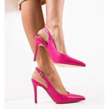 Pantofi cu toc Amani Fuchsia