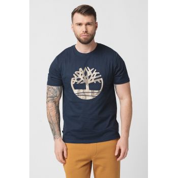 Tricou cu imprimeu logo Camo Tree