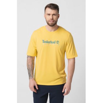 Tricou cu imprimeu logo si protectie UV Outdoor