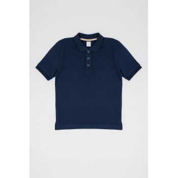 Tricou polo de bumbac