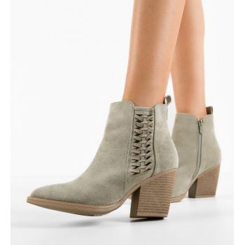 Botine dama Thondup Khaki