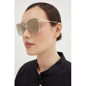 Michael Kors ochelari de soare femei, culoarea alb