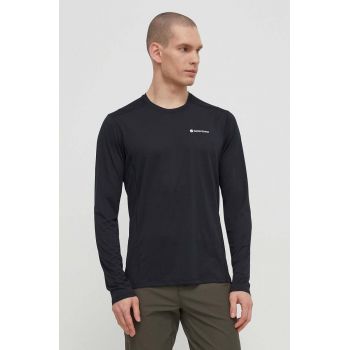 Montane longsleeve funcțional Dart Lite culoarea negru, MDLLS15