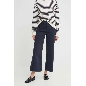 Pepe Jeans jeansi Tania femei, culoarea albastru marin