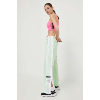 adidas Originals pantaloni de trening culoarea verde, modelator, IP0626