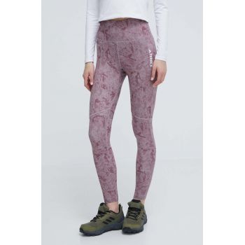 adidas TERREX leggins sport Multi femei, culoarea roz, modelator, IP6874