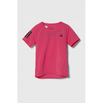 adidas Performance tricou copii culoarea roz