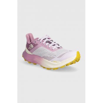 The North Face pantofi Vectiv Infinite 2 femei, culoarea violet, NF0A7W5NV6I1 de firma originala