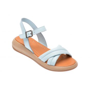 Sandale casual GRYXX albastre, 2301, din piele naturala