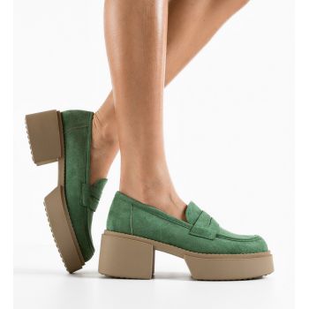 Pantofi Casual dama Atein Verde