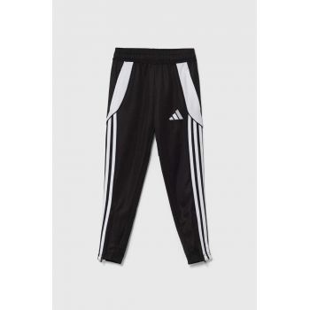 adidas Performance pantaloni de trening pentru copii TIRO24 TRPNT SY culoarea negru, cu imprimeu