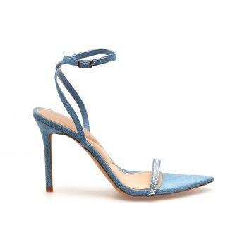 Sandale elegante ALDO bleumarin, 13707786, din material textil la reducere