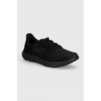 Under Armour pantofi de alergat Charged Pursuit 3 Big Logo culoarea negru