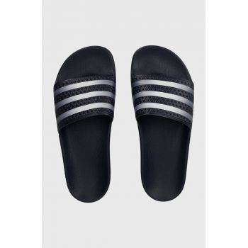 adidas Originals papuci Adilette barbati, culoarea albastru marin, IF3703