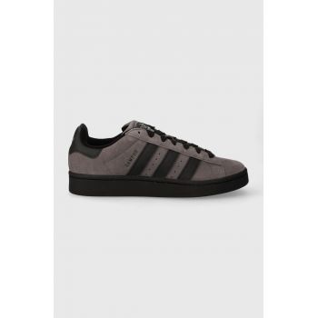 adidas Originals sneakers din piele întoarsă Campus 00s culoarea gri, IF8770