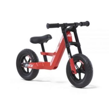 Bicicleta copii 2-5 ani, fara pedale, Berg Biky Mini Rosu, Berg Toys BT24751100