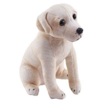 Caine de salvare cu sunet LABRADOR  AURIU- Jucarie Plus Wild Republic 14 cm