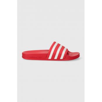 adidas Originals papuci Adilette femei, culoarea roz, IE3050