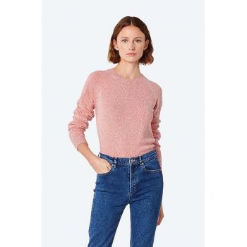 A.P.C. pulover din amestec de lână Pull Axelle femei, culoarea roz WVBAF.F23040-ROSEVIF