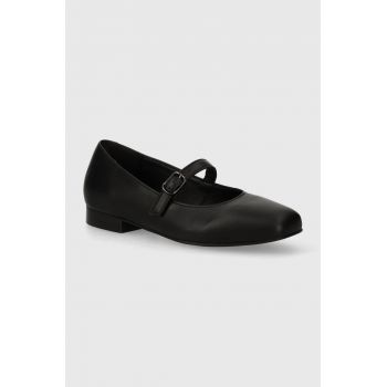 Altercore balerini Kalida culoarea negru, Kalida.Vegan.Black