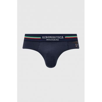 Aeronautica Militare Slip (2-pack) bărbați, culoarea albastru marin