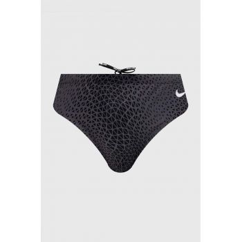 Nike costum de baie culoarea negru