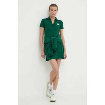 Reebok Classic rochie Archive Essentials culoarea verde, mini, mulata, 100076246