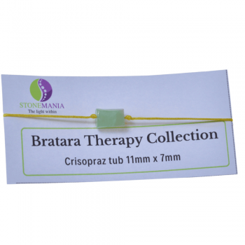 Bratara therapy collection crisopraz tub 11mm x 7mm ieftina