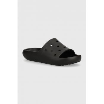 Crocs papuci CLASSIC SLIDE V culoarea negru de firma originali