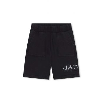 Marc Jacobs pantaloni scurți din bumbac pentru copii culoarea negru