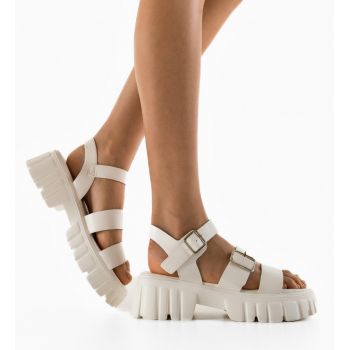 Sandale dama Spacey Albe ieftine
