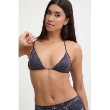 Diesel sutien de baie BFB-SEES-T culoarea negru, cupa usor rigidizata, A13199.0CJAV