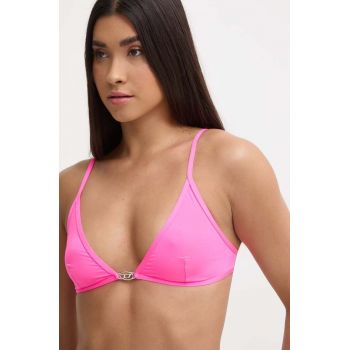 Diesel sutien UFSB-MARLYN culoarea roz, uni, A13163.0CHAM