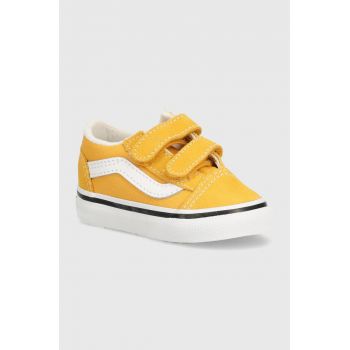 Vans tenisi copii Old Skool V culoarea galben