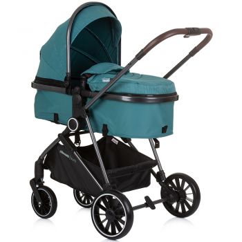 Carucior Chipolino Aura 3 in 1 Teal i-Size