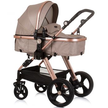 Carucior Chipolino Havana 3 in 1 golden beige i-Size