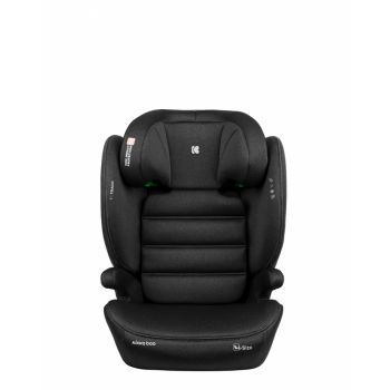 Scaun auto cu isofix KikkaBoo 100-150 cm i-Track i-SIZE Black